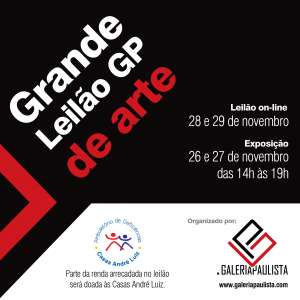 Galeria Paulista - Grande Leilão GP de Arte - Novembro/2019