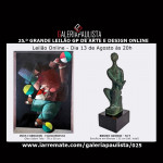 Galeria Paulista - 25º Grande Leilão GP de Arte e Design | 13 de Agosto às 20:00hs