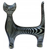 <p>Abraham Palatnik - Gato em pe - Resina - 18 alt x 18 larg (cm) - ass. na peça</p>
