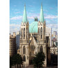 <p>Carlos Eduardo Zornoff - Catedral da Se - Óleo sobre tela - 100 alt x 70 larg (cm) - acid</p>