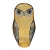 <p>Abraham Palatnik - Coruja holografica - Resina - 13 alt x 12 larg - ass. na pe&ccedil;a&nbsp;</p>