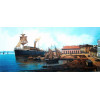 <p>Francisco Calixto - Porto do bispo em 1886 - &Oacute;leo sobre tela - 47 alt x 100 larg - Acie e verso - 2008 Acompanha certificado emitido pelo artista.</p>