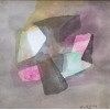 <p>Samson Flexor - Geom&eacute;trico - Guache sobre papel - 25 alt x 25 larg - acid - 1961</p>
