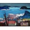 <p>Manabu Mabe - Rio de Janeiro - &Oacute;leo sobre tela - 32 alt x 41 larg - acie&nbsp;</p>