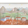 <p>F&uacute;lvio Pennacchi - Festa de S&atilde;o Jo&atilde;o - &Oacute;leo sobre tela s/ placa - 40 alt x 50 larg - acie - 1981</p>