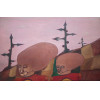 <p>Gerson de Souza - Viagem ao &uacute;tero materno - &Oacute;leo sobre tela - 100 alt x 72 larg - acid e verso - 1971</p>