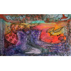 <p>Isabel de Jesus - Coruja - T&eacute;cnica mista sobre papel - 13 alt x 21 larg - acid - 1970</p>