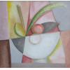 <p>Tito de Alencastro - Fruteira com fundo rosa - &Oacute;leo sobre tela - 60 alt x 60 larg - acid - Obra com selo do atelier do artista no verso</p>