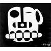 <p>Niobe Xand&oacute; - Mascara XC/ Fera II B - Tinta spray sobre acr&iacute;lica sobre papel - 49 alt x 49 larg (cm) - acid - Com selo da exposi&ccedil;&atilde;o Ni&oacute;be X&aacute;ndo &ndash; A Arte de Transgredir a Ordem das Coisas, realizada na Pinacoteca do Estado de S&atilde;o Paulo, de 5 de maio a 24 de junho de 2007.</p>