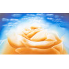 <p>Pietrina Checcacci - C&eacute;u e Terra - Verniz sobre tela - 90 alt x 150 larg (cm) - acid e verso - 2003</p>
