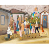 <p>Omar Pellegatta - Festa na Pra&ccedil;a - &Oacute;leo sobre tela - 73 alt x 92 larg (cm) - acid</p>