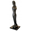 <p>Bruno Giorgi - Figura Feminina - Escultura em Bronze - 48 alt x 10 larg x 10 prof (cm) - ass. na pe&ccedil;a</p>