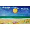 <p>Aldemir Martins - Composição - Óleo sobre tela - 81 alt x 130 larg (cm) - acie e verso - 1998 -</p>