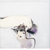 <p>Manabu Mabe - Composi&ccedil;&atilde;o em Branco - &Oacute;leo sobre tela - 50 alt x 50 larg (cm) - aci e verso - 1971</p>