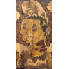 <p>Atsuo Nakagawa - Lote composto por duas obras - 1 - Street Boy e 2 - White Bear - Pirografia e tempera sobre madeira - 39 alt x 21 larg (cm) - acie - Acompanha certificado emitido pela Galeria Choque Cultura</p>