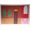 <p>Alfredo Volpi - Fachada - Gravura - 54 alt x 73 larg (cm) - acid - 126/150</p>