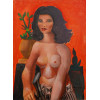 <p>Emiliano Di Cavalcanti - Figura feminina - 1972 - &Oacute;leo sobre tela - Assinado canto inferior direito - 73 x 54 cm. Cole&ccedil;&atilde;o M&uacute;cio Bandeira de Mello.</p>