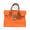 Ralph Lauren – Tote Ricky - Alça de mão e alça de ombro removível - Lona e couro natural - 30 x 37 x 15 cm. Excelente estado de conservação. Possui cadeado, chave e dusty bag. 
