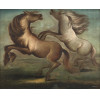 <p>Orlando Teruz - Cavalos - Óleo sobre madeira - Assinado canto inferior direito - 61 x 74 cm.</p>