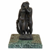 Bruno Giorgi - Casal - Escultura em bronze - 30 x 14 x 7 cm.