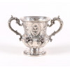 <p>Taça em prata inglesa do séc XIX - 10 cm alt, 9 cm diâm.</p>