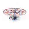 <p>Bilheteira em porcelana chinesa, Chinese Imari do começo do século XIX - 26,7 cm comp. X 22,2 cm larg. X 9,5 cm alt. (lascado na borda)</p>
