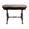 <p>Mesa Reversível para jogo – Inglaterra Séc. XIX - fechada 73 cm alt, 98 x 50, aberta 98 x 93 cm.</p>