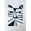 <p>Aldemir Martins - Gato Preto - Serigrafia 33/120 - 35x50 - Acid - Edição Postutuma</p>