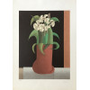 <p>Inos Corradin - Vaso com flores - Serigrafia 85/180 - 70x50 - Acid</p>
