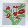 <p>Aldemir Martins - Flores - Serigrafia 26/50 - 50x50 - Acid - Edição Postutuma</p>