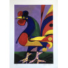 <p>Aldemir Martins - Galo - Serigrafia 57/120 - 70x50 - Acid - Edição Postutuma</p>