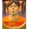 <p>Carmelo Cruz, Menina, Óleo Sobre Tela, 60x40</p>
