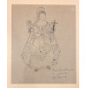 <p>Djanira da Motta E Silva, Nossa Senhora, Desenho Caneta Esferográfica, 1967, 25x35</p>