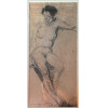 <p>Manoel Santiago, Nú, Carvão, Dec.30/40, 53x25</p>