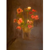 <p>Mario Gruber, Flores, Óleo Sobre Tela, 100x80</p>