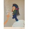 <p>Roberto Magalhães, Figura,Serigrafia 10/20, 1992, 70x50, ass.</p>