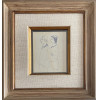 <p>45- Fúlvio Pennacchi (1905-1992). Personagens. Caneta esferográfica. 15 x 12 cm. 1980. Medida total com a moldura: 35 x 32 cm</p>