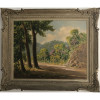 <p>Gastão Formenti - Trecho de Estrada, Óleo sobre tela, Acie e no verso, 1957, 65x81</p>