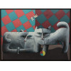 <p>Inos Corradin - Dois Gatos Siberianos - Giclee sobre tela - 57x78</p>