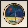<p>Aldemir Martins - Marinha com Coqueiros - Pizza - Acrilica Sobre Cartão - 2000 40diam</p>