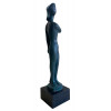 <p>Bruno Giorgi ( 1905-1993). Banhista. Escultura de bronze. 11 x 9,5 x 48 cm de altura (escultura). Base: 13 x 13 x 7 cm de altura. Déc. 70. Com certificado da Arte Infinita.</p>