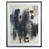 <p>Rosario Moreno. Abstrato, Técnica mista sobre papel. 74 x 54 cm. 1962. Acid</p>