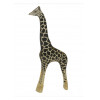 <p>Abraham Palatnik - Escultura de girafa em acrílico. Delicada decoração e transparência. 31 x 13 x 5 cm. Artista cinético, pintor, desenhista. O rigor matemático é uma constante no trabalho do artista, atuando como importante recurso de ordenação do espaço. Palatnik é internacionalmente considerado um dos pioneiros da arte cinética</p>