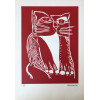 <p>Aldemir Martins - Gato Vermelho - Serigrafia 18/100 - 50x35 - Acid - Edição Postutuma</p> <p>Aldemir Martins - Gato Vermelho - Serigrafia 18/100 - 50x35 - Acid - Edição Postutuma</p>