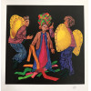 <p>Mario Gruber - Fantasiados - Serigrafia 14/100 - 60x60 - Acid</p>