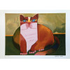 <p>Aldemir Martins - Gato - Serigrafia 46/120 - 50x70 - Acid - Edição Postutuma</p>
