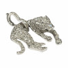 <p>Pingente em ouro branco e diamante. 8,5 gramas.</p>