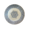 <p>Prato em porcelana azul e branca, Cia das Índias. China, Dinastia Qing, século XIX. Apresenta pequenos trincados. 26 cm.</p>