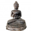 <p>Escultura em bronze representando Buda. China, princípio do século XX. 24 cm.</p>