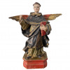 <p>Imagem em madeira representando Santo São Vicente Ferrer. Brasil, século XVIII/XIX. 22 cm.</p>